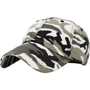 Unisex Citi Camo 100% Cotton Adjustable Classic Crown Baseball Plain Dad Hat